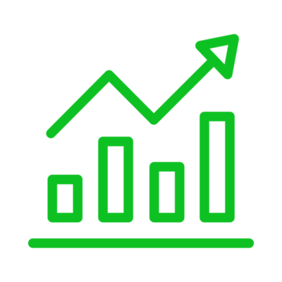 Stock market graph